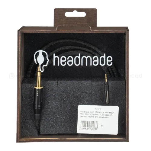 HeadMade EX-3 for ATH-M ATH-R 6.3mm 1.2 m
