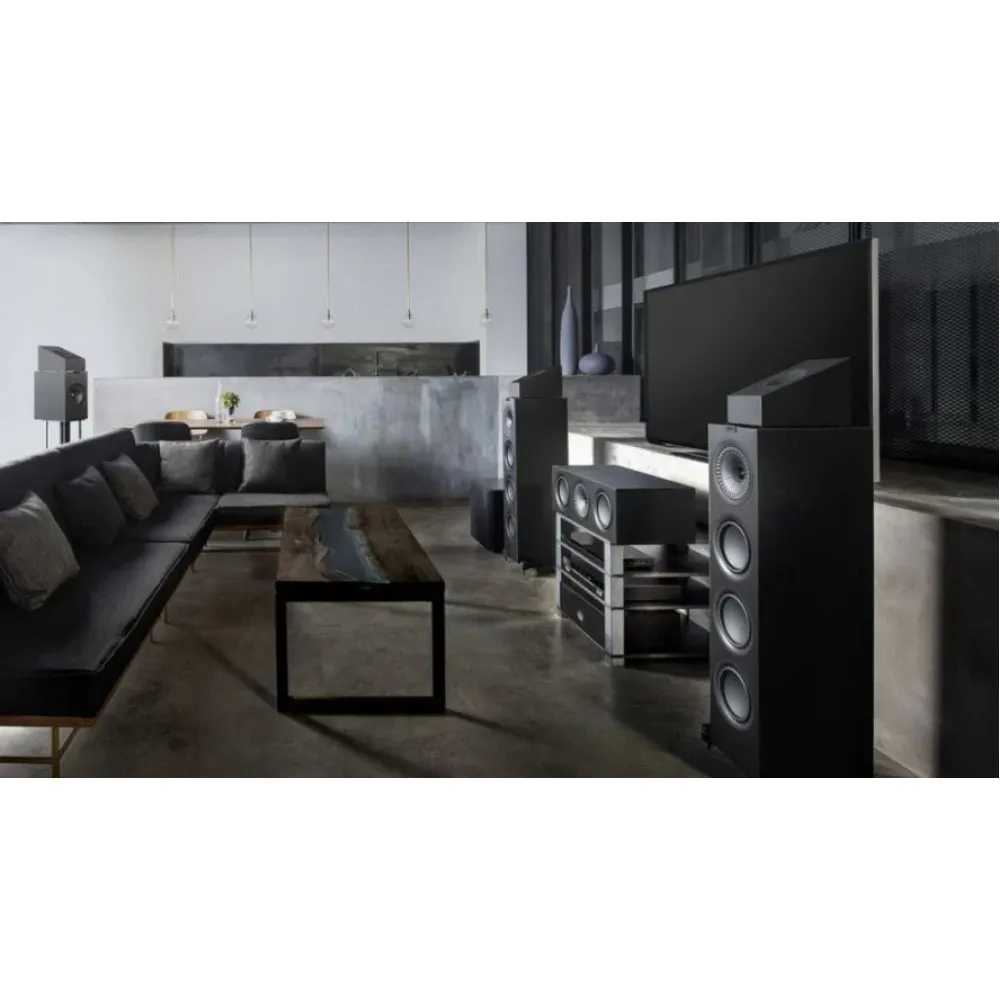 KEF Q650C Satin Black