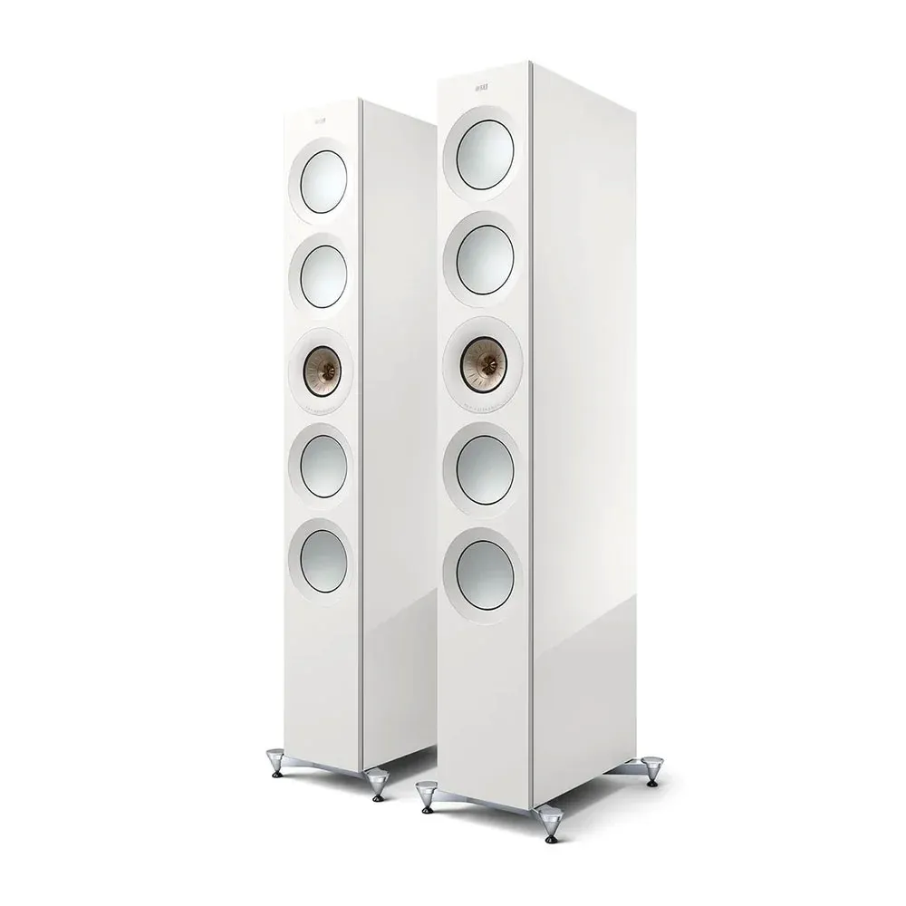 KEF Reference 5 Meta White Champagne