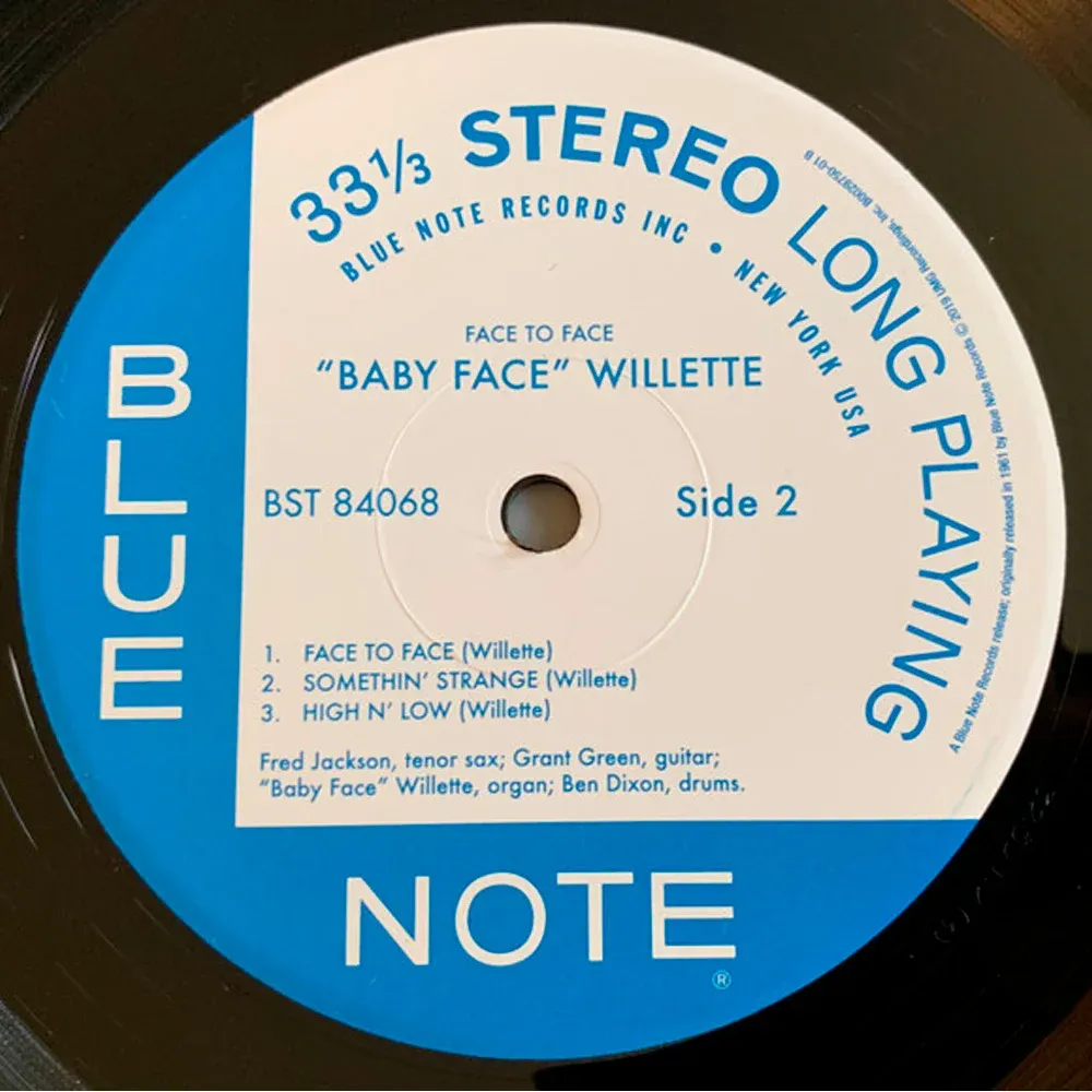 Baby Face Willette - Face To Face (Tone Poet) LP