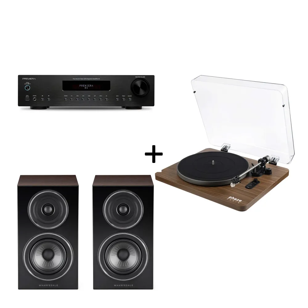 Wharfedale Diamond 12.1 + Phaze Audio Diana + Premiera A1