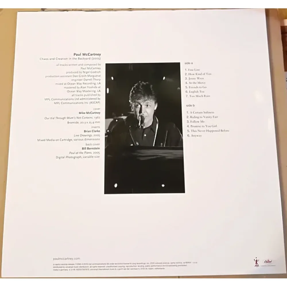 Paul McCartney - Chaos And Creation In The Backyard
