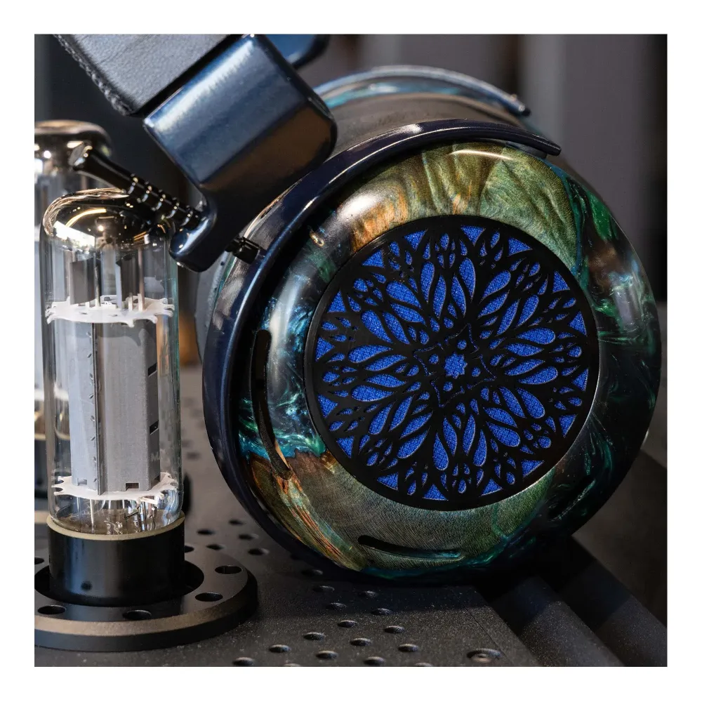 ZMF Atrium LTD Green Ish Leather 4-pin xlr ofc cable + 6.35mm