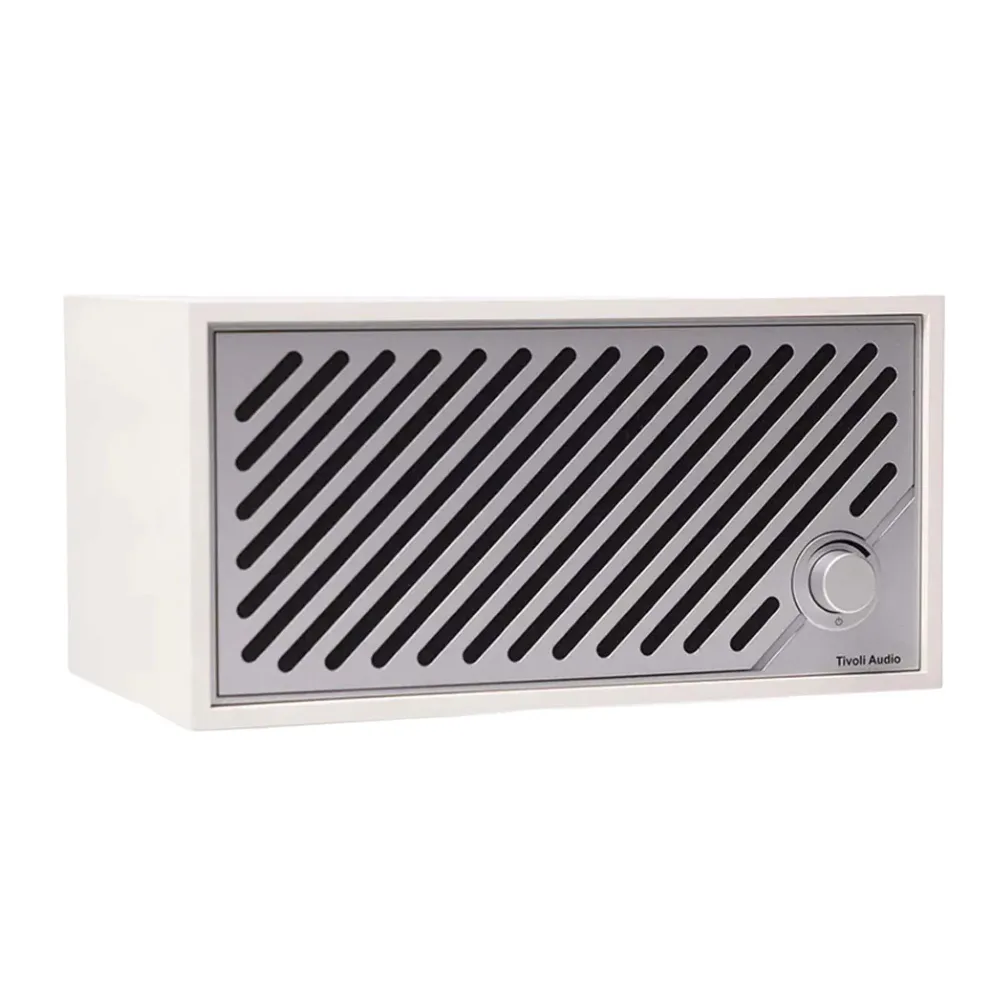 Tivoli Model Two Digital White Silver