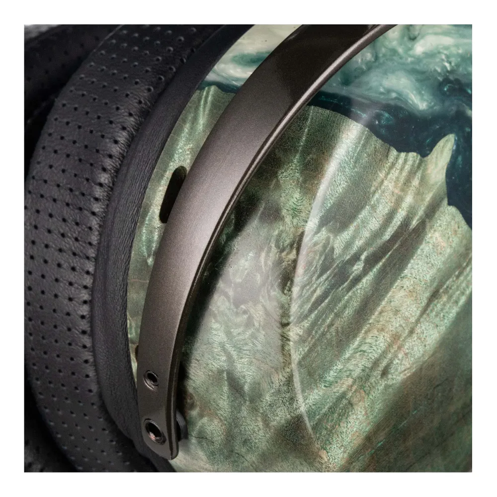 ZMF Atrium Closed LTD Green Ish Steel 4-pin xlr ofc cable + 6.35mm