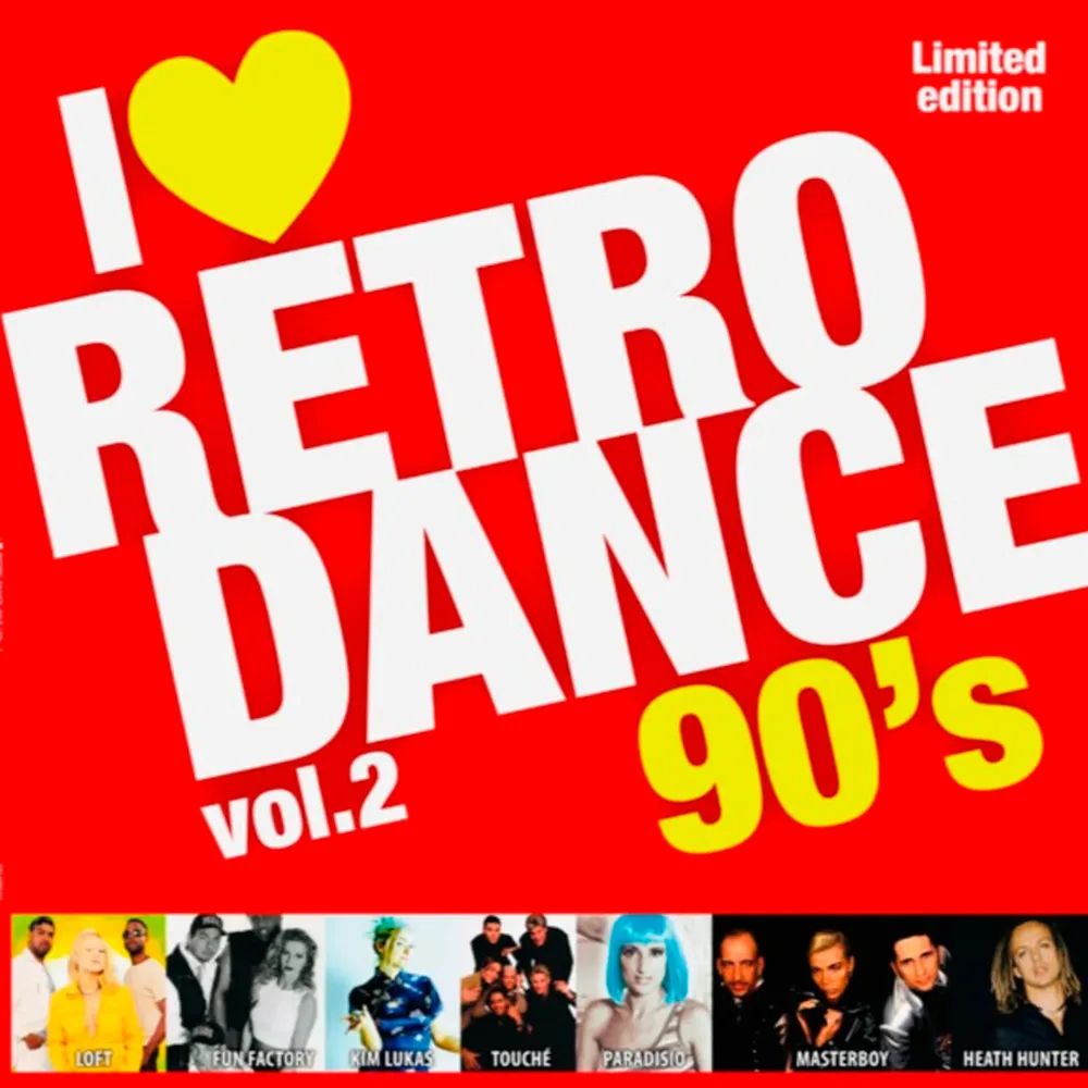 Various - I Love Retro Dance 90's Vol. 2 - LP