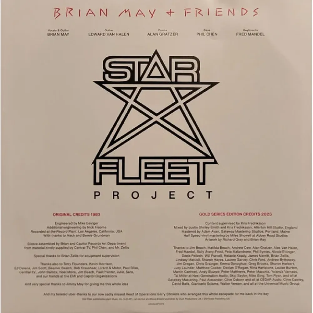 Brian May + Friends – Star Fleet Project LP