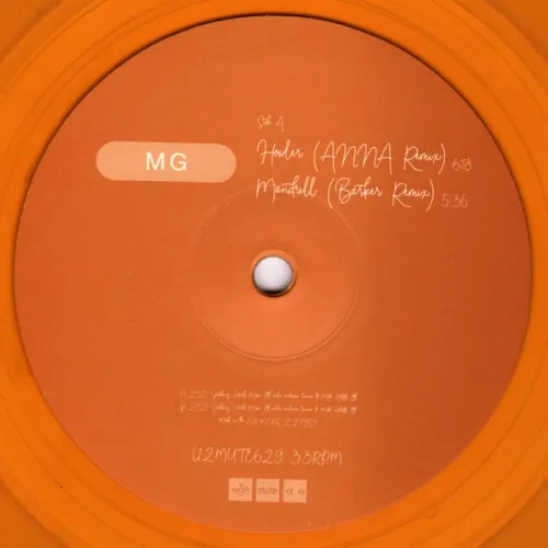 Martin Gore – The Third Chimpanzee Remixed - Coloured Orange&Blue LP