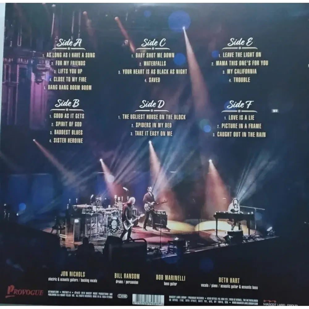 Beth Hart – Live At The Royal Albert Hall - Purple - 3LP