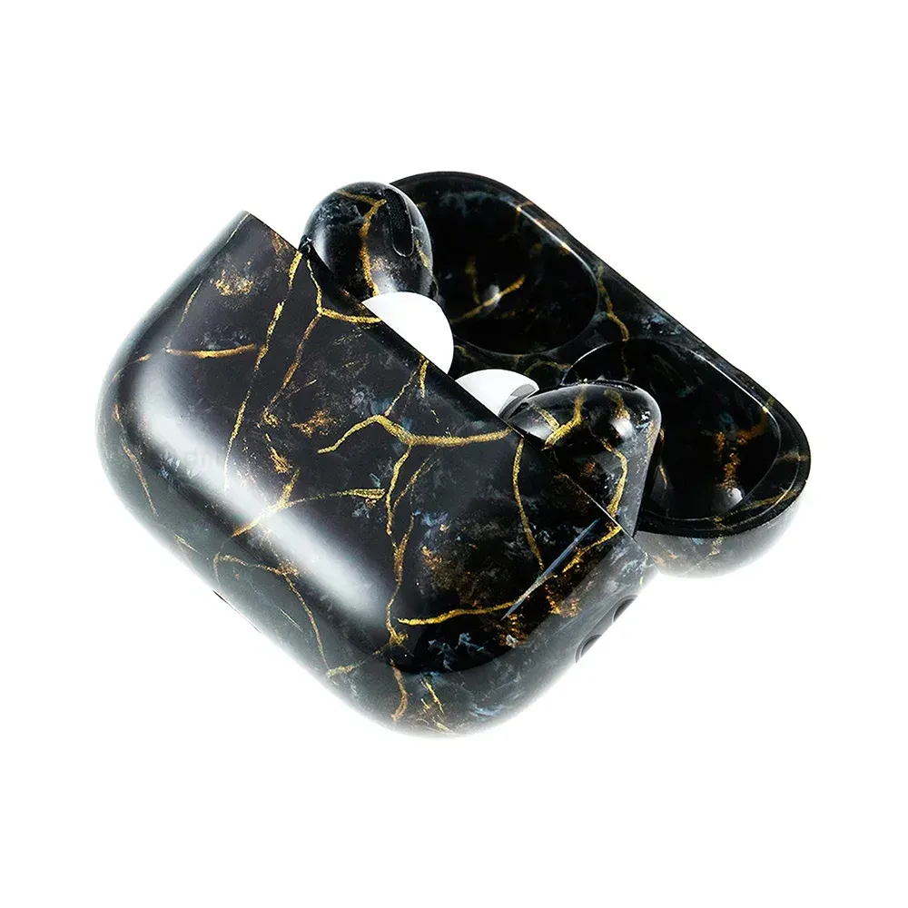 Apple AirPods Pro 2nd gen with MagSafe USB-C (2023) Black Marble Total Matte