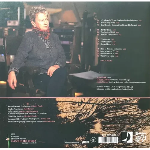 Anne Clark With Ulla van Daelen & Justin Ciuche – Borderland (Found Music For A Lost World) 2LP