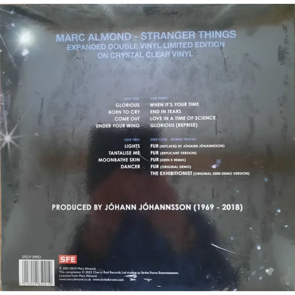 Marc Almond – Stranger Things (Coloured Clear) 2LP