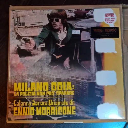 Ennio Morricone – Milano Odia: La Polizia Non Puo Sparare - Clear Red - LP