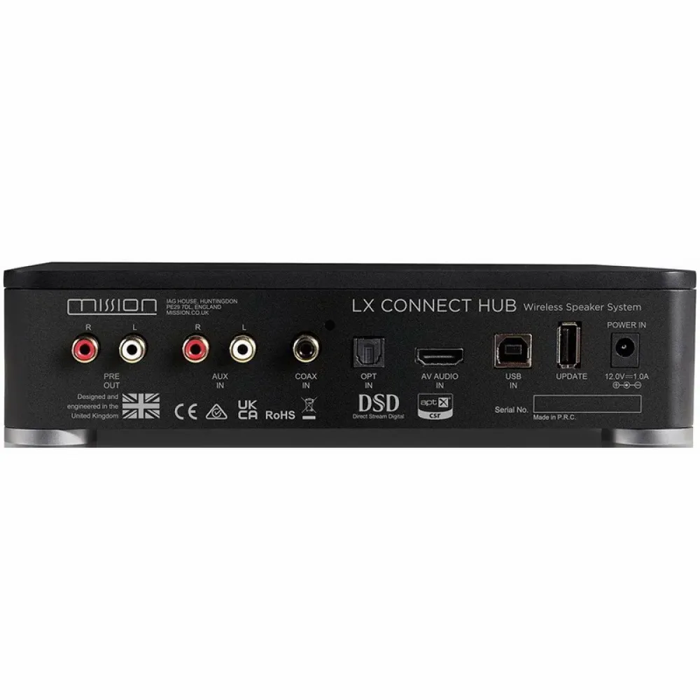 Mission LX Connect Walnut