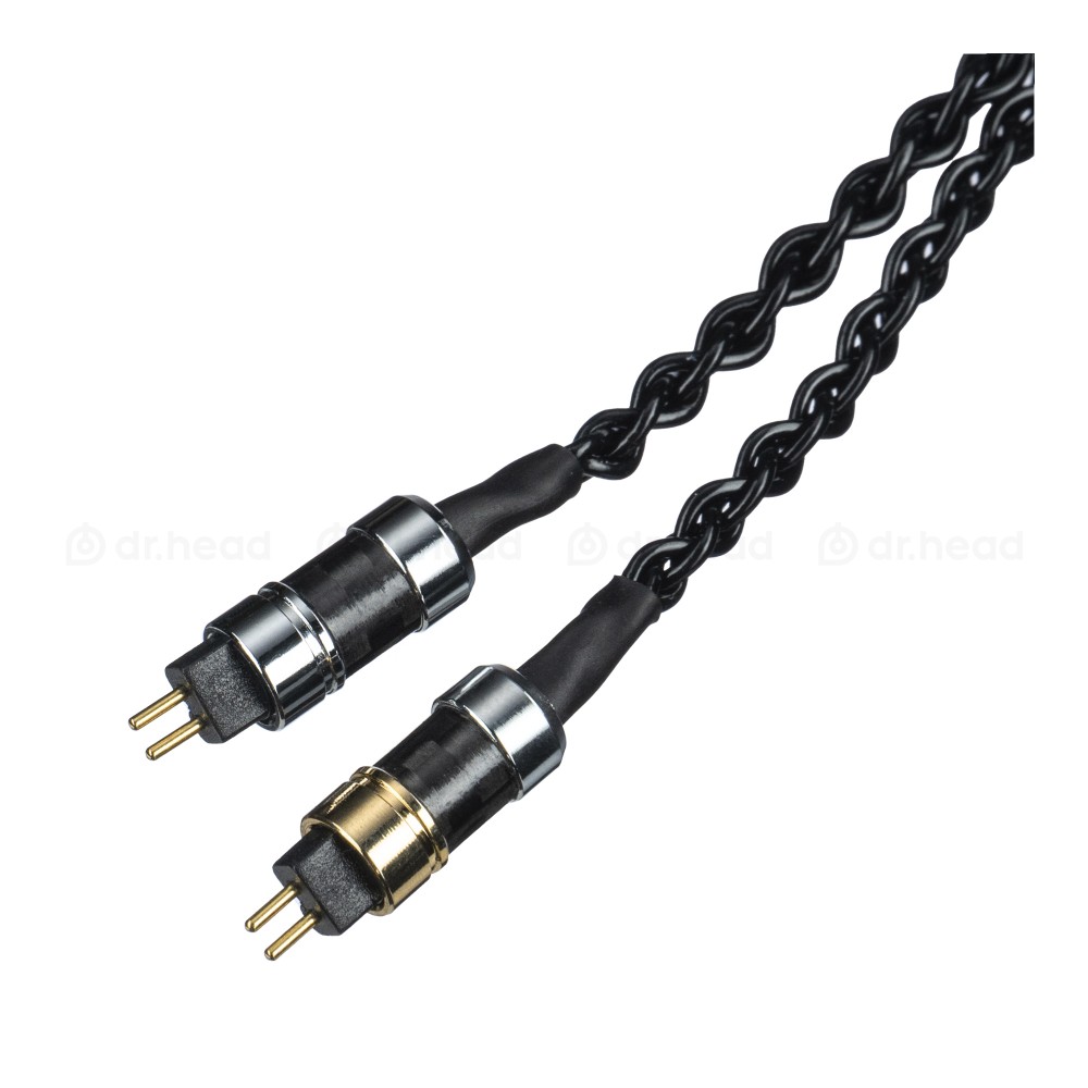HeadMade IEM 2-pin to Multi-Plug 3 in 1 Black 1.2m