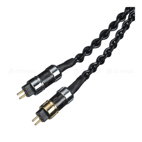 HeadMade IEM 2-pin to Multi-Plug 3 in 1 Black 1.2m