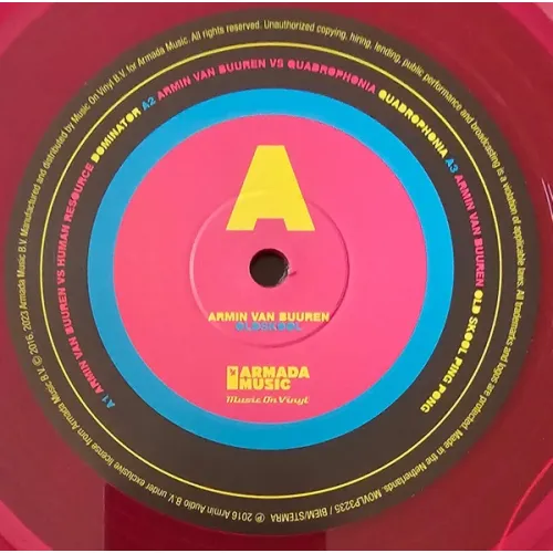 Armin van Buuren – Old Skool - Magenta LP