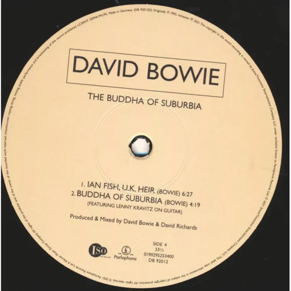 David Bowie – The Buddha Of Suburbia LP