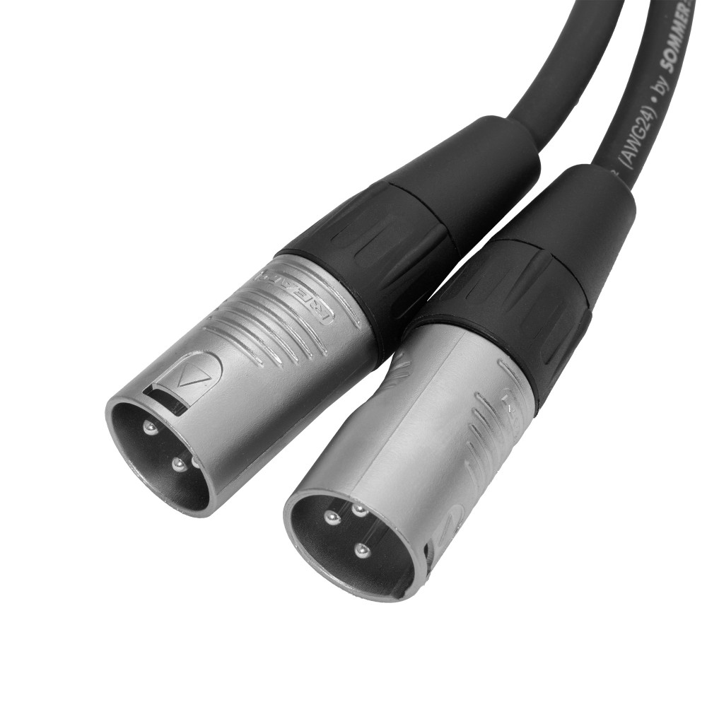HeadMade Pro 2RCA - 2XLR-m Black 3m
