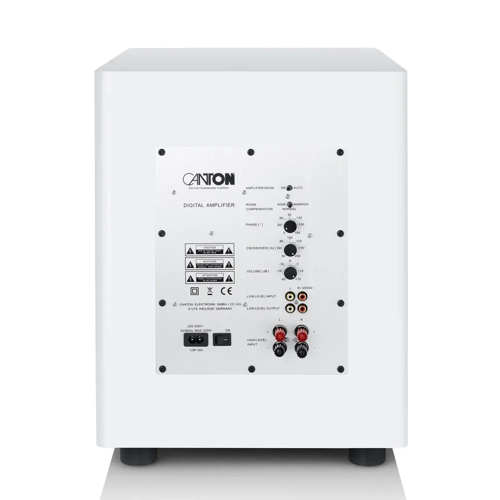 Canton Townus Sub 12 White Matt