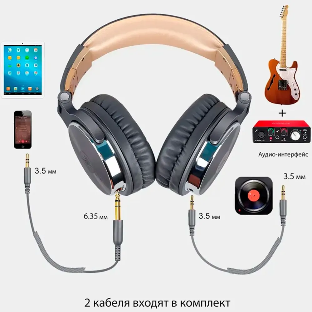 OneOdio Studio Pro 20 Grey/Golden