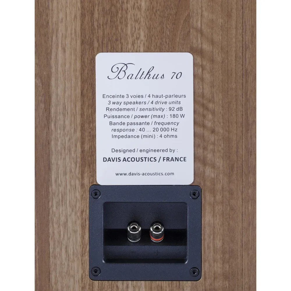 Davis Acoustics Balthus 70 American Walnut