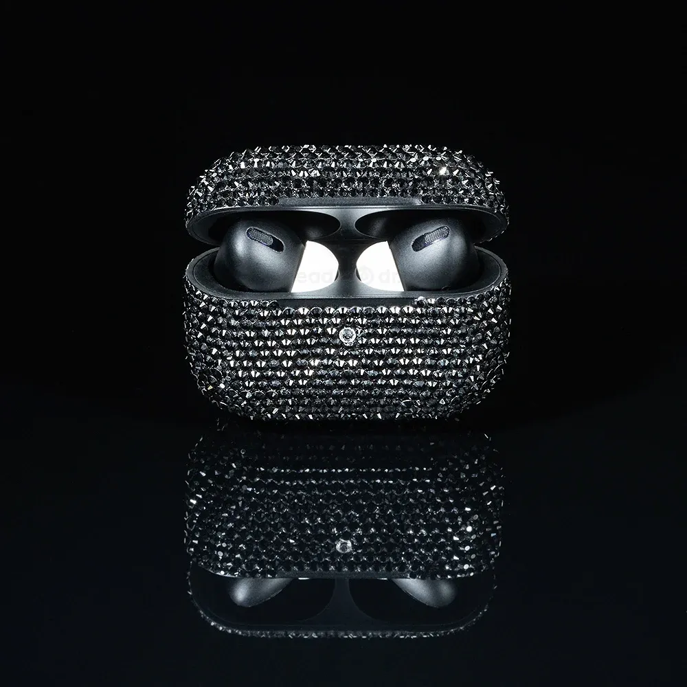 Apple AirPods Pro 2nd gen with MagSafe USB-C (2023) Swarovski Crystal Black