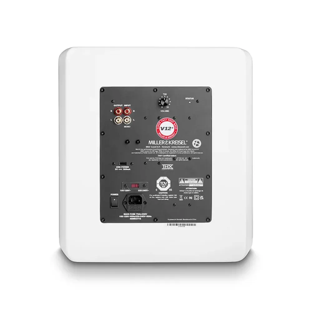 M&K Sound V12+ White