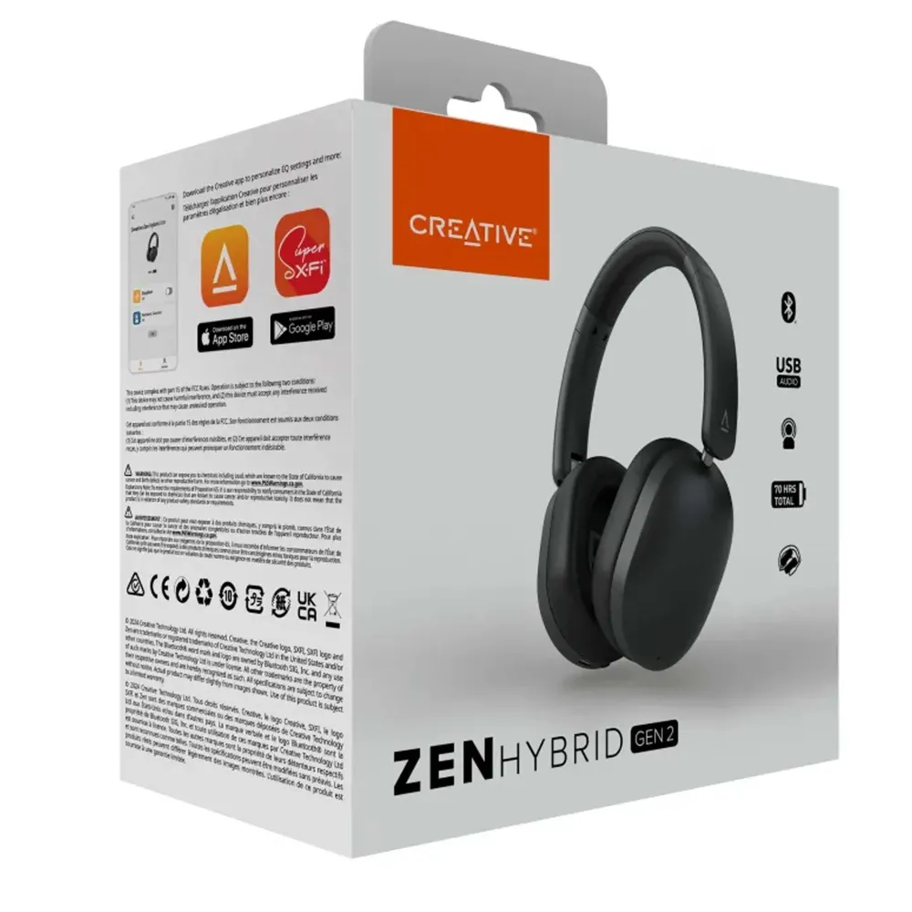 Creative Zen Hybrid Gen 2 Black